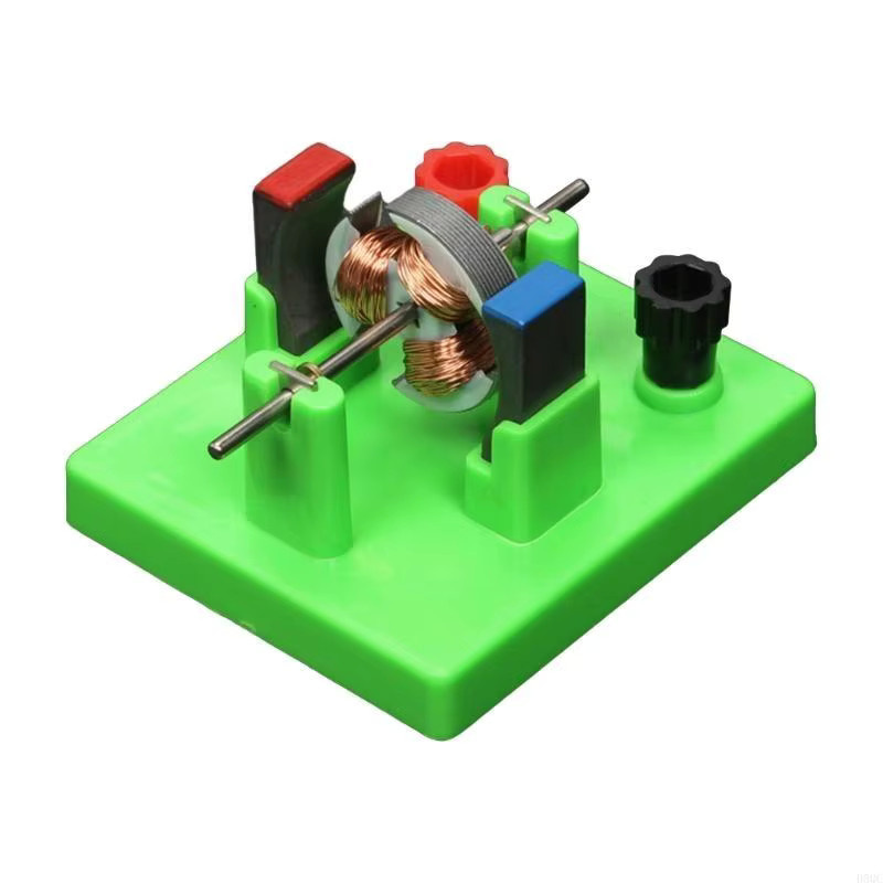 Soulbao Physik-Experimentierausrüstung für Gleichstrommotoren, offenes Modell zur Vermittlung elektrischer Grundlagen, mehrfarbig - Bild 3