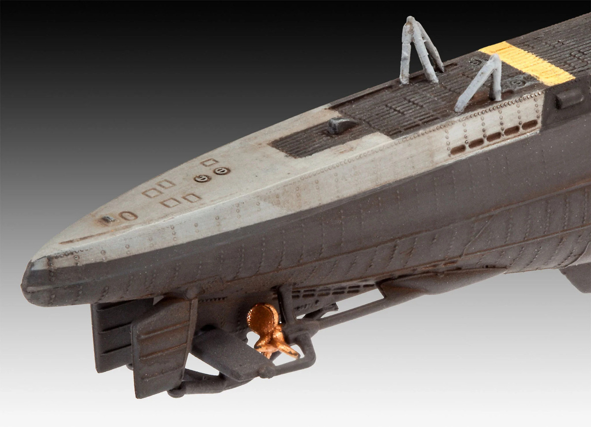 Revell German Submarine Type VII C-41, Fahrzeuge, 1:350, Kunststoff, Grau - Bild 3