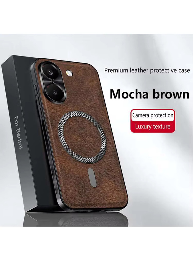 Stoßfeste und weiche Schutzhülle für dein Mi Poco X8 Pro in Braun von CYYWN - Bild 5
