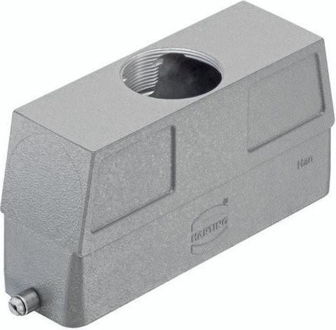 Harting Kupplungsgehäuse 19 30 132 0738 ML in Silber aus Aluminium - Bild 1