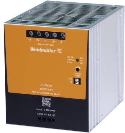 Weidmüller Stromversorgung 48V 20A 960W Multicolor - Bild 1