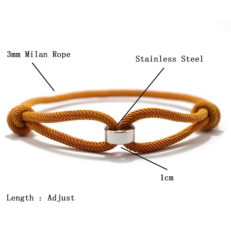 Herren-Armband String, 3 mm - Bild 2