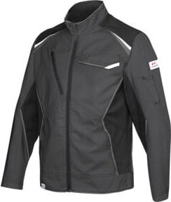 Kübler Jacke ICONIQ cotton in Anthrazit/Schwarz, Größe 3XL - Bild 1