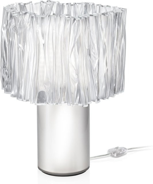 Slamp Accordéon Tischleuchte mit LED und transparentem Lentiflex Design - Bild 1