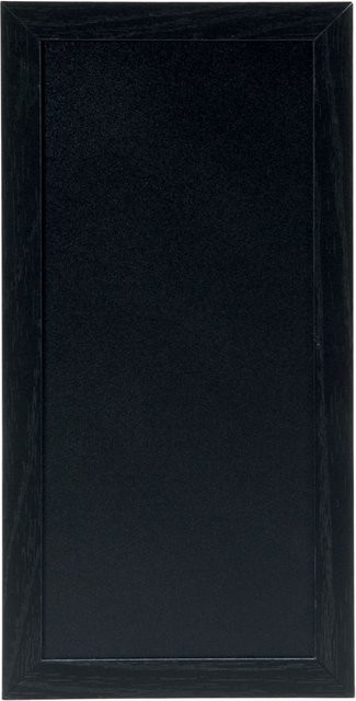 Securit Wandtafel Woody aus Holz in Schwarz, B: 20 cm, H: 40 cm - Bild 1
