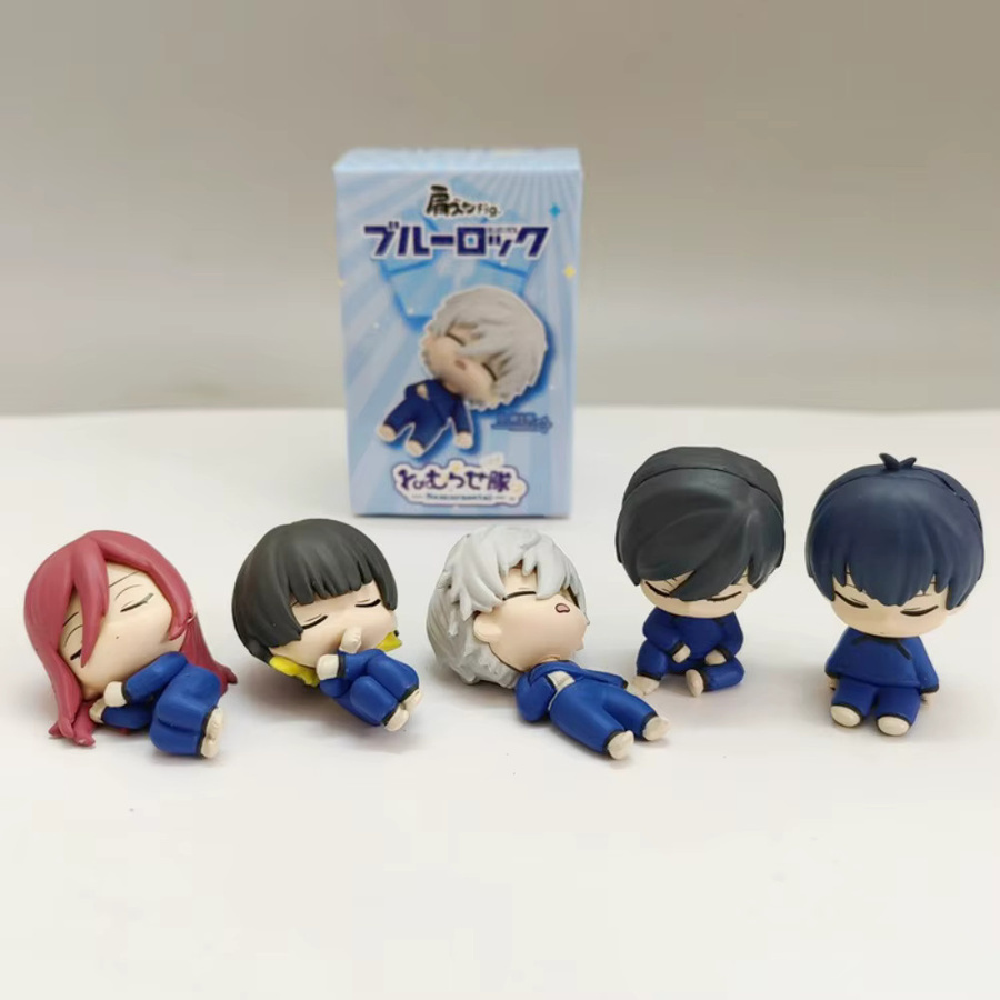 Bandai Blue Lock Schlafende Blindbox Actionfigur, Einzelfigur, 5cm - Bild 2