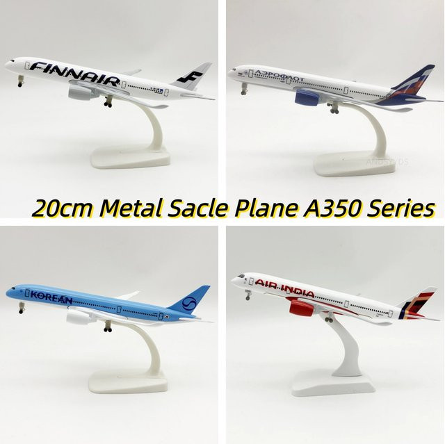 ZOCO A350 Airways Metallmodell-Flugzeug, Spielzeugflugzeug - Bild 1