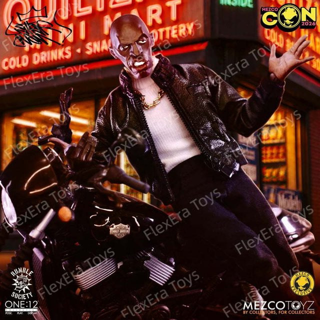 Mezco One:12 Collective Hoodz Lightman Retro, Actionfigur, Schwarz, 1/12, ab 18 Jahren - Bild 1