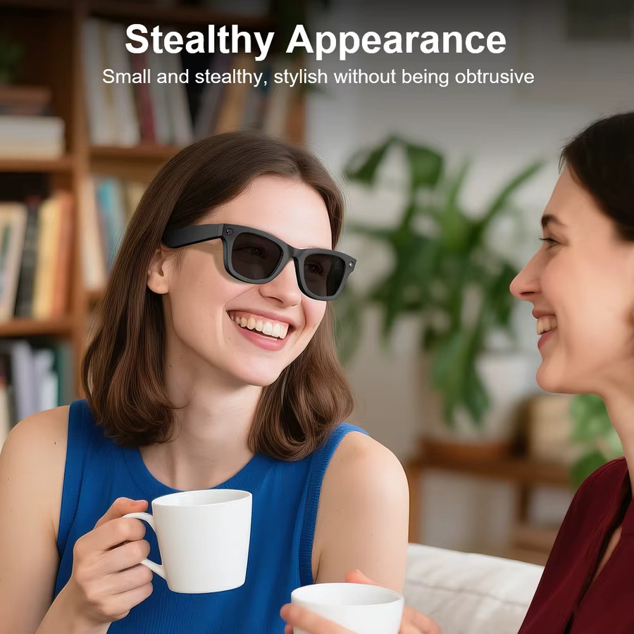 HIBLOKS Anti-Glare-Aufkleber in Schwarz für Ray-Ban Meta GEN2 Wayfarer, Skyler, Headliner und Oakley Meta HSTN Smart Glasses Zubehör - Bild 3