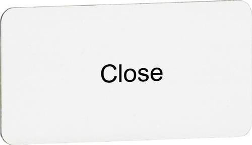 ABB MA6-1036 1SFA611930R1036 Beschriftungsschild aus Kunststoff, Weiß, B: 27 mm, H: 1 mm - Bild 1