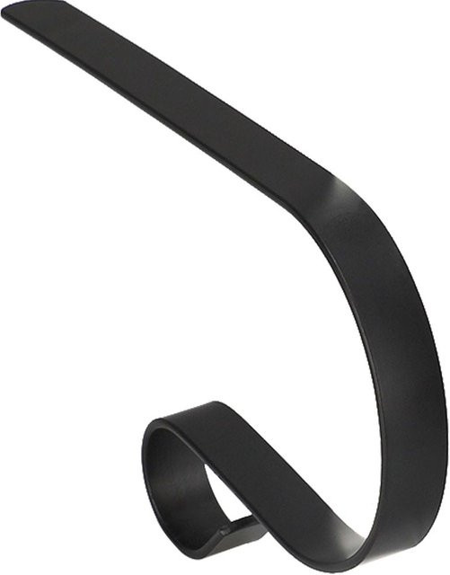 Meterk Weihnachtshaken aus Metall in Schwarz als langlebiger Weihnachtsstrumpfhalter - Bild 1