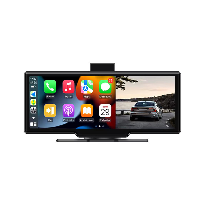 Jansite 4K Dashcam mit 10,26 Zoll Display, Auto-DVR mit Wireless CarPlay und Android Auto, GPS, Bluetooth 5.0, WLAN und Nachtsicht in Schwarz - Bild 9