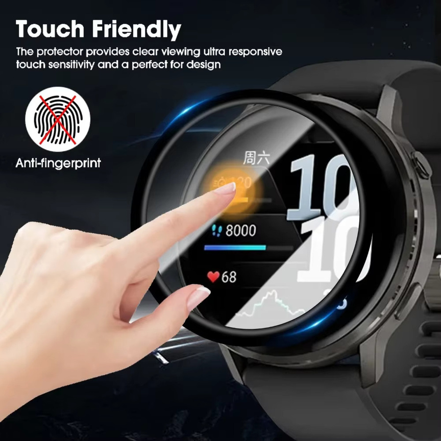 Garmin Venu 4 Displayschutzfolien Set, transparent, HD-klar und kratzfest - Bild 4
