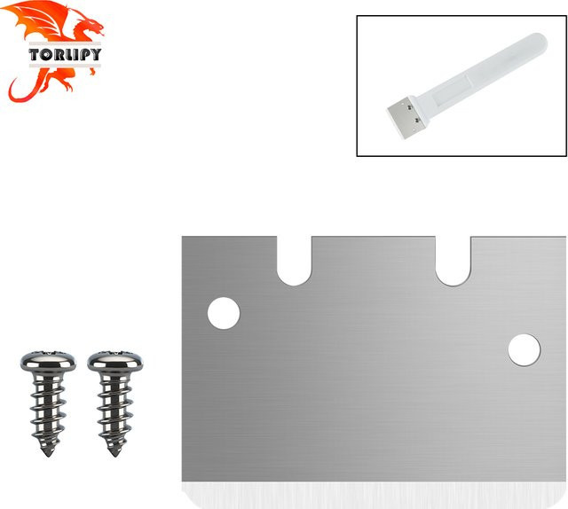 Torlipy Universal-Hotend-Schaber-Klinge aus Vollmetall für FDM-Modelle, CNC-gefrästes Reinigungswerkzeug zur Formenentfernung - Bild 1