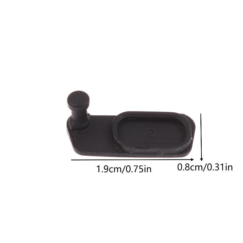 Garmin Lade-Gummikappe für Edge 1030 als Staubschutz und USB-Abdeckung in Schwarz - Bild 2