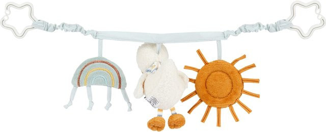Sterntaler Kinderwagenkette Ente Edda in Multicolor und Weiß - Bild 1