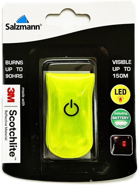 Salzmann Magnetischer LED-Clip mit 3M Scotchlite Reflektor zum Aufstecken - Bild 1