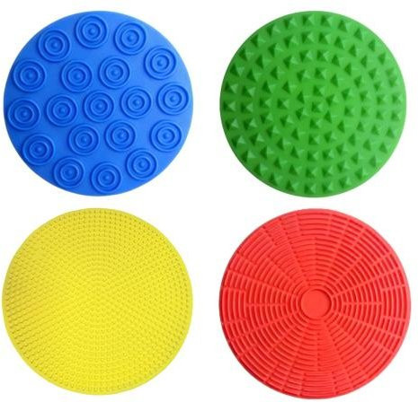 Mud in your eye, Silikon Sensorikmatte, 4-teiliges Set - Bild 1