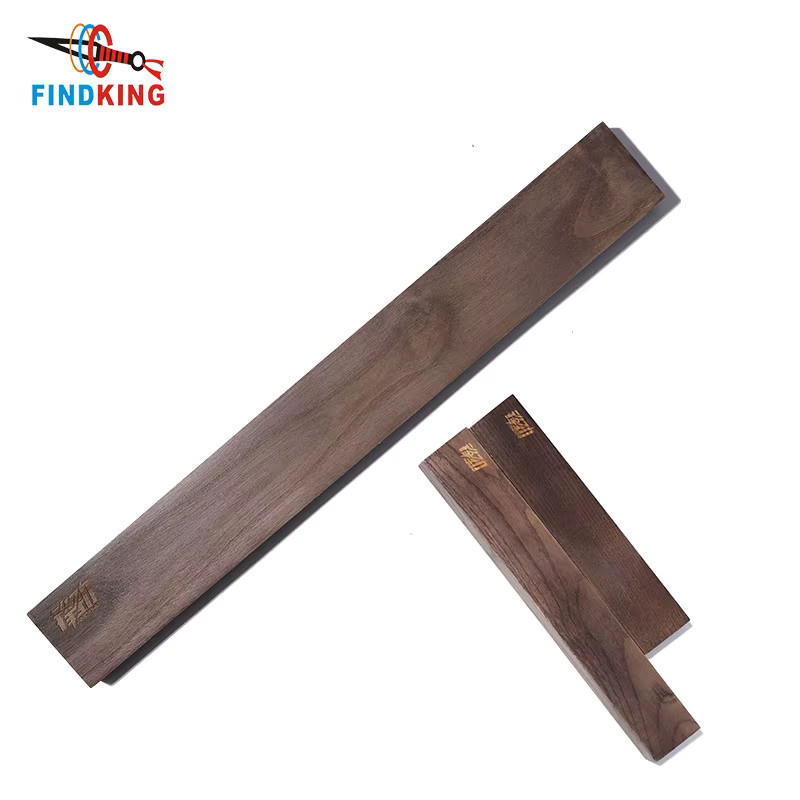 Findking Magnetischer Messerstreifen aus Akazienholz, 3er Set, Braun, Wandhalterung für Messer - Bild 2