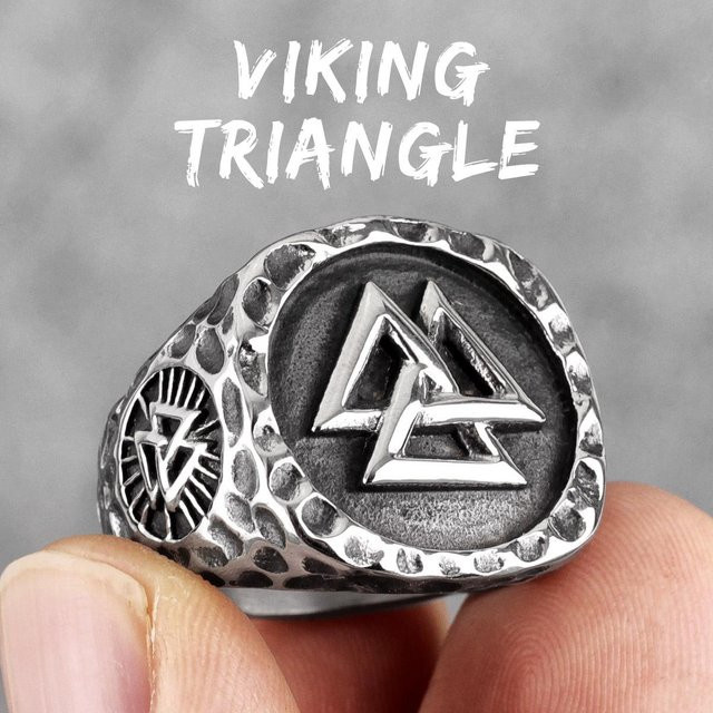 YIRAN Jewelry Ring Edelstahl, Vintage, Herren - Bild 1