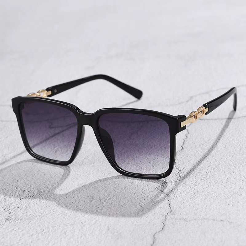 Oculus Sonnenbrille, Quadratisch, Vollrand, Kunststoff, Schwarz, Damen - Bild 2