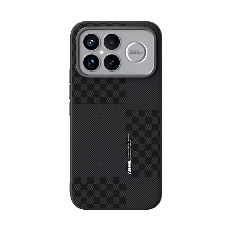 Xiaomi Poco F8 F7 Pro Ultra Business Hard Cover mit Carbon Faser Muster und magnetischer Ladefunktion in Schwarz - Bild 2