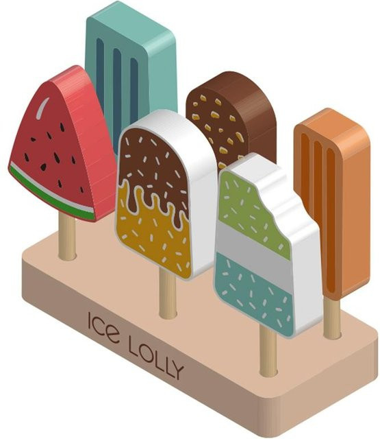 Eiscreme Spielhaus, Lernspielzeug, rosa, ab 3 Jahre - Bild 1