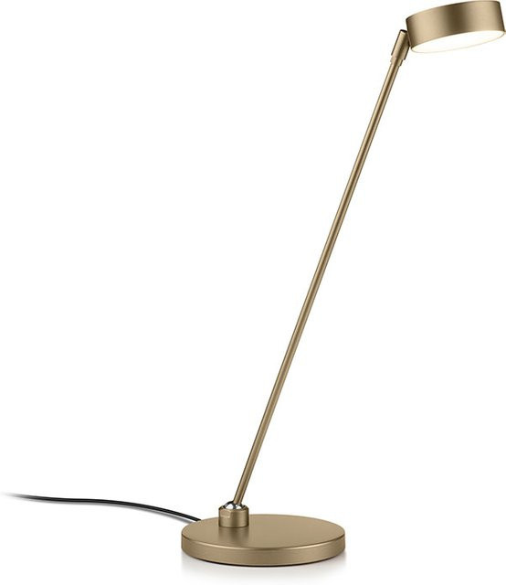 Knapstein Yori-T LED-Tischleuchte in Bronze, dimmbar und verstellbar aus Metall - Bild 1