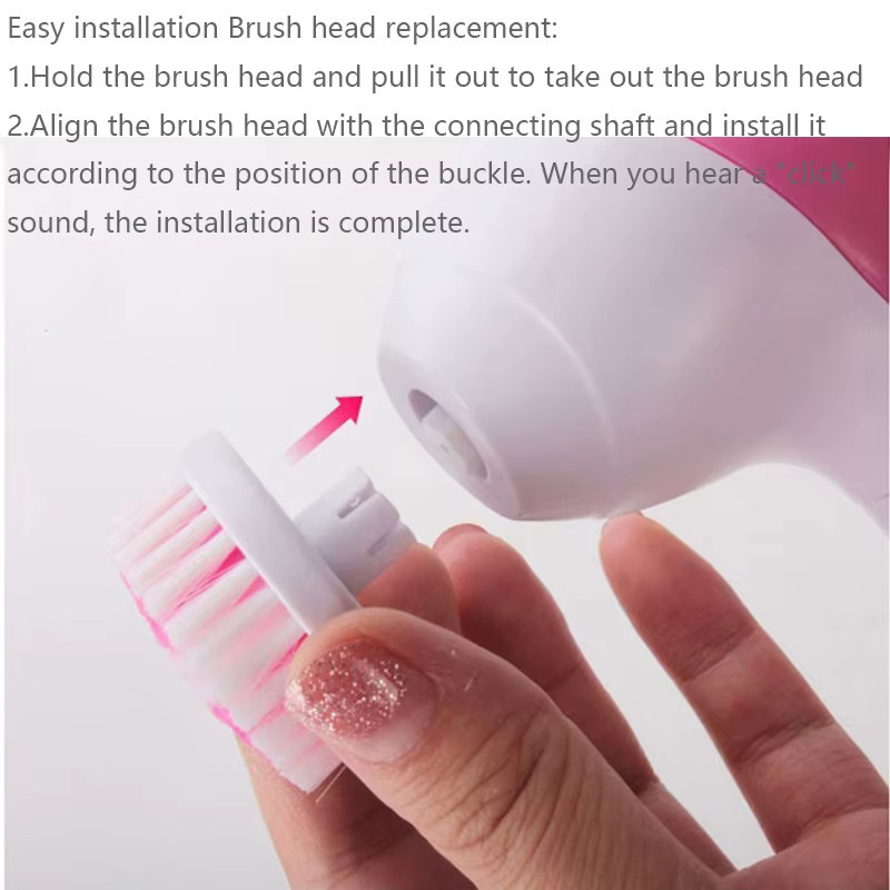 Alwafore Elektrischer Gesichtsreiniger, 5-in-1, Unisex - Bild 2