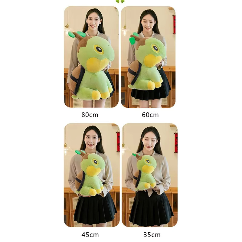 Potdemiel Turtwig Pokémon Plüschtier, 35/80 cm, Grün - Bild 4
