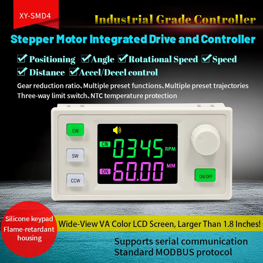 Aideepen Schrittmotor Treiber SMD04 SMD06 mit Vorwärts- und Rückwärtssteuerung, serielle Kommunikation, 6,6A - Bild 2