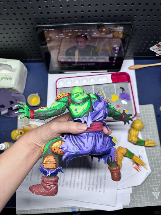 Jt Studio Dragon Ball Anime-Figur Piccolo Protect Son Gohan Limited Edition aus Harz, Multicolor, Höhe: 28 cm - Bild 6