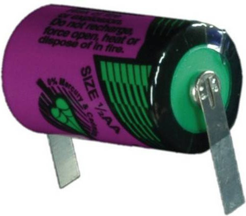 Tadiran Batteries SL 350 T Spezial-Batterie Lithium 3.6V 1200 mAh 1/2AA mit U-Lötfahne - Bild 1