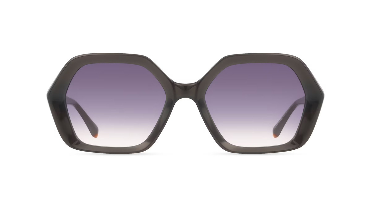 Sandro SA6056 Sonnenbrille, Vollrand, quadratisch, Acetat, grau, Damen - Bild 1
