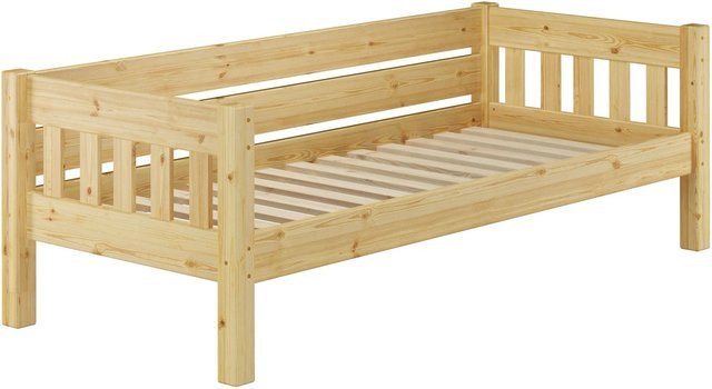 Erst-Holz Futonbett aus Massivholz Kiefer Modell 53 mit Rollrost B/T/H: 90 x 200 cm - Bild 1