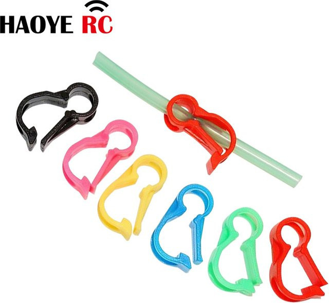 Haoye Plastic Fuel Line Clamp Hose Clamp Filler Pipe Lock Oil Stop Valve 10-teiliges Set - Bild 1