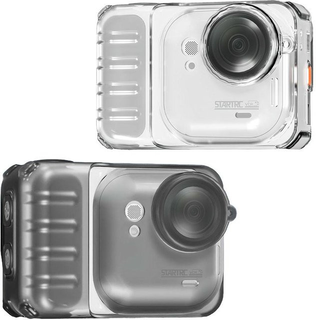 Transparente TPU-Schutzhülle für deine Insta360 Go Ultra Action Camera, stoßfest und kratzfest mit hartem Objektivdeckel - Bild 1