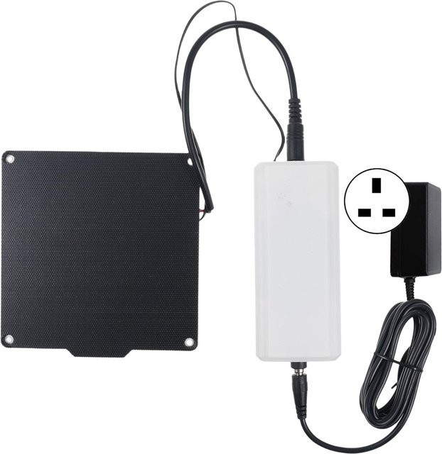 EasyThreed Magnetische Heizplattform für 3D-Drucker, 30W, Schwarz, B/T: 10 x 10 cm - Bild 1
