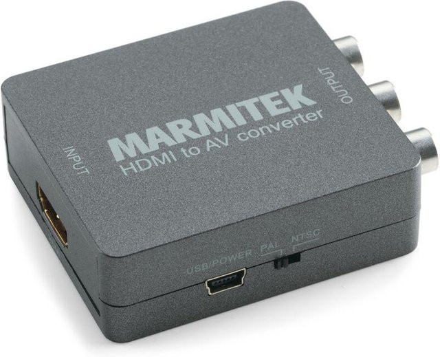 Marmitek Connect HA13 HDMI auf SCART-Adapter RCA Grau - Bild 1