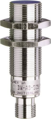 Contrinex Induktiver Näherungsschalter DW-AS-509-M18-390 320 020 105, Farbe: Silber, Durchmesser: 18 mm, Länge: 63,5 mm, quasi bündig, Analog, Spannung - Bild 1