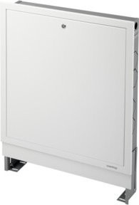 Oventrop Einbauschrank aus verzinktem Stahl in Weiß, Breite innen: 90 cm - Bild 1