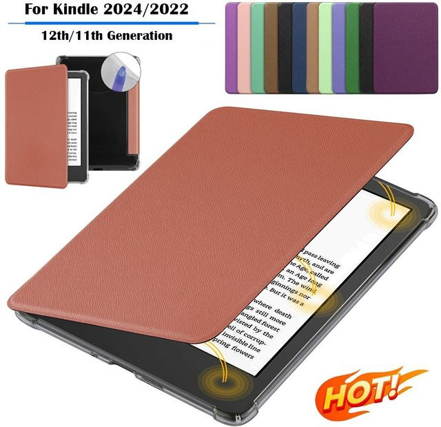 Amazon Smart Cover Schutzhülle für Kindle Basic 2024/2022 6 Zoll E-Reader in Orange - Bild 1