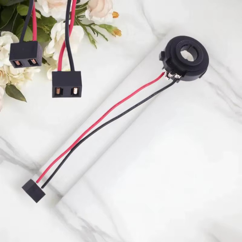 JETTING Scheinwerferbasen-Halterungen H7 LED-Sockel-Adapter für Golf 7 MK7 MK6 Tiguan Sharan Multivan Touran Scirocco Passat B7, 2 Stück, Schwarz - Bild 4