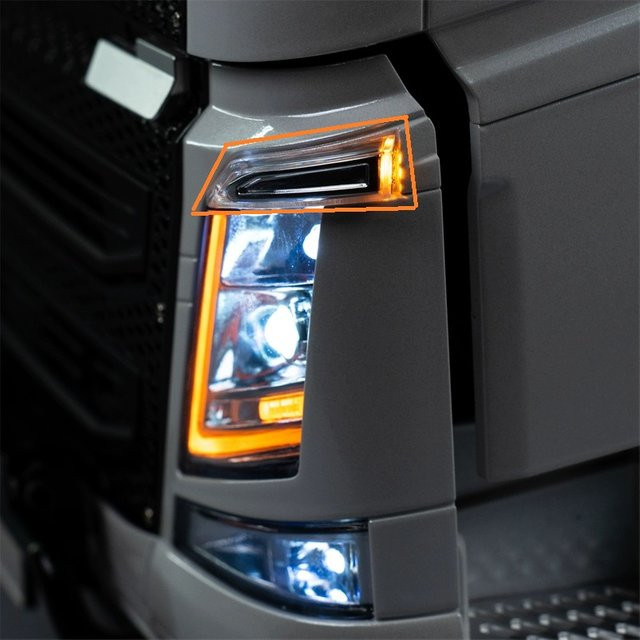 Tamiya Seite Blinker Licht, 2-teiliges Set, 1:14, LED - Bild 1