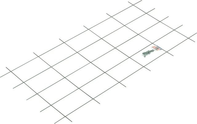 Kunststoffbeschichtetes Metallspalier in Grün, B: 75 cm, H: 150 cm - Bild 1