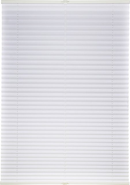 ONDECO Plissee verspannt free in Weiß, B: 100 cm, H: 130 cm - Bild 1
