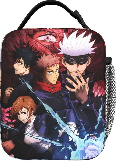 Fancy Style Studio Anime Gojo Satoru Lunchbox Isolierte Thermotasche in Multicolour - Bild 1