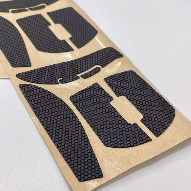 HUXUAN Anti-Rutsch Maus-Grip-Tape in Schwarz für Schweißabsorption und besseren Halt - Bild 1