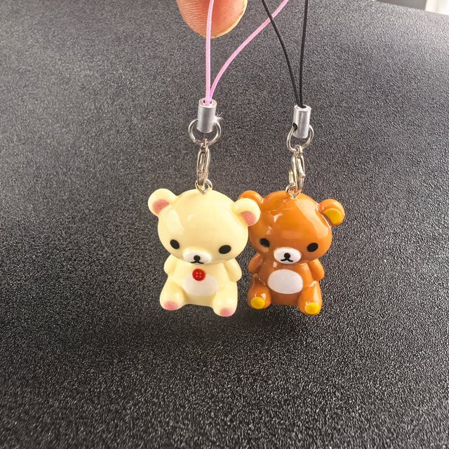 YiYuYiHua Schlüsselanhänger Rilakkuma Easy Bear, Telefon Seil Kette - Bild 1