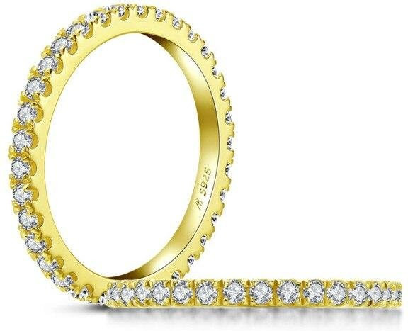 Verlobungsring 925 Silber, Diamant, Damen - Bild 1